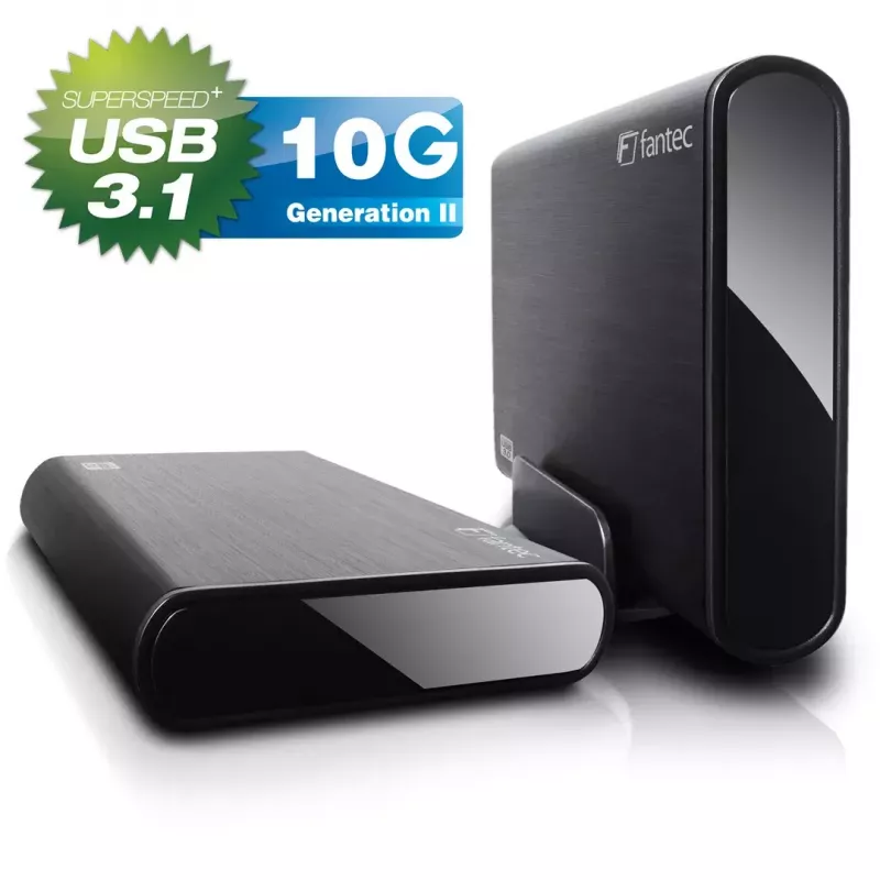 HDD enclosure Fantec DB-ALU31 Black 3.5 inch