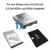 HDD enclosure Fantec DB-ALU31 Black 3.5 inch