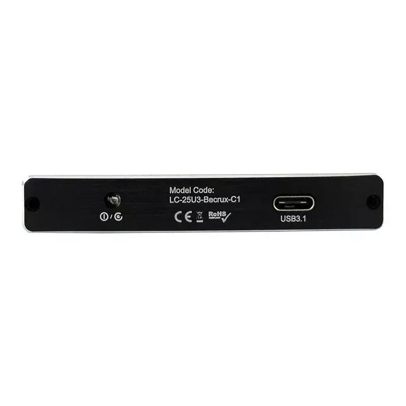 HDD enclosure LC-Power LC-25U3-Becrux-C1 Black 2.5 inch