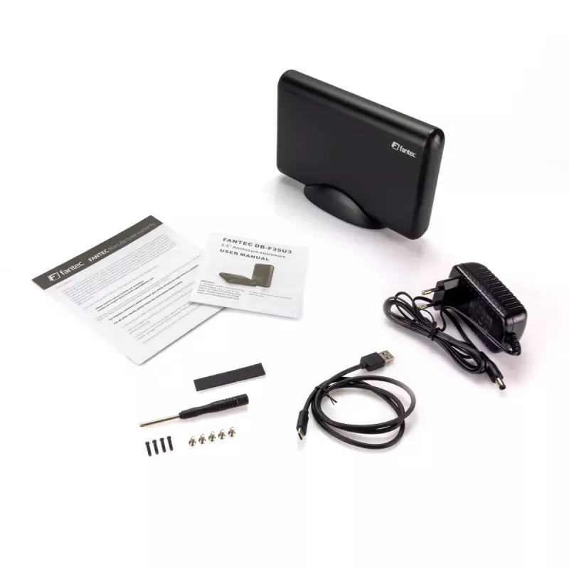 HDD enclosure Fantec DB-F35U3 Black 3.5 inch