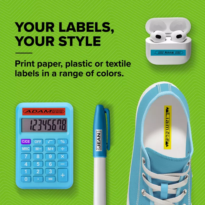 Label-making tape DYMO LetraTag assorted 3 pack