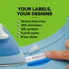 Label-making tape DYMO LetraTag assorted 3 pack
