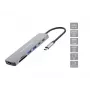 Conceptronic DONN28G 7-in-1 USB 3.2 Gen 1 Docking Station, 4K60Hz HDMI, USB-A 5Gbps x 2, USB-C 5Gbps, SD, TF/MicroSD, 100W USB PD
