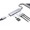 Conceptronic DONN28G 7-in-1 USB 3.2 Gen 1 Docking Station, 4K60Hz HDMI, USB-A 5Gbps x 2, USB-C 5Gbps, SD, TF/MicroSD, 100W USB PD