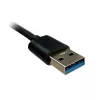 USB Hub LC-Power LC-HUB-U3-4-V2 USB 3.2 Gen 1 Type-A Type-C 5 Mbit/s Black