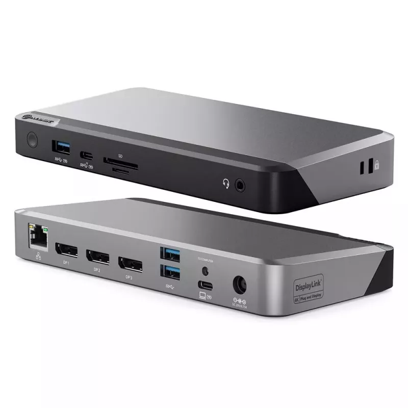 ALOGIC DX3 Triple 4K Display Universal Docking Station 100W Power Delivery