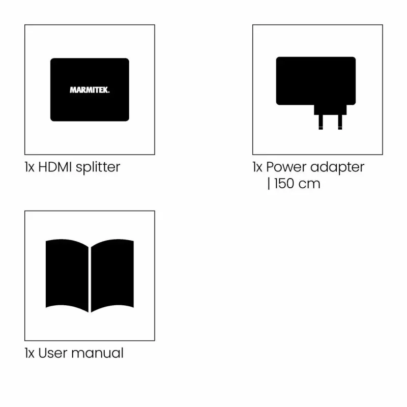 HDMI Splitter Marmitek Split 312 UHD HDMI 2x HDMI