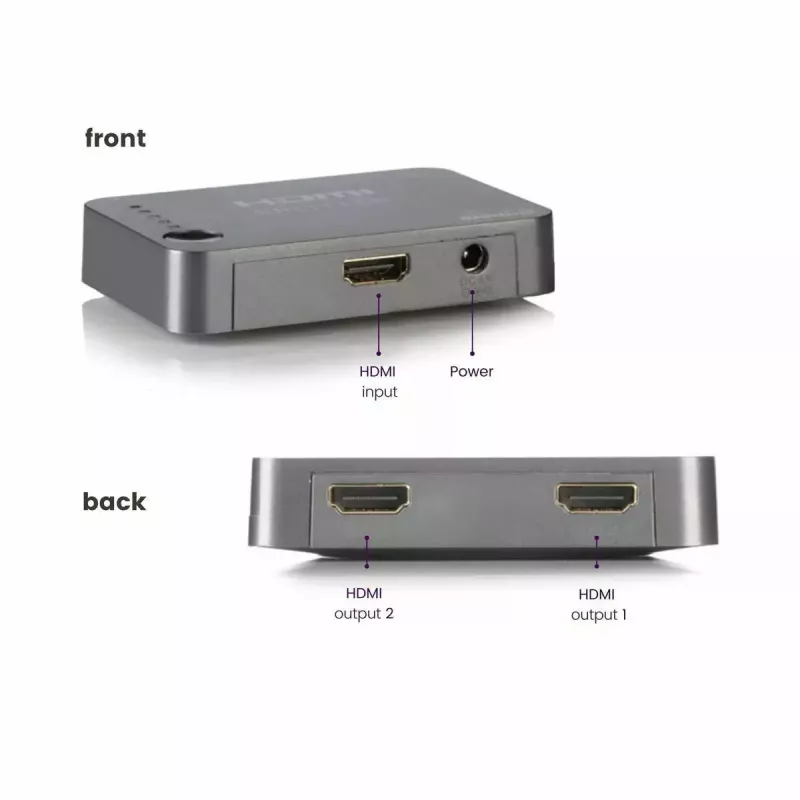HDMI Splitter Marmitek Split 312 UHD HDMI 2x HDMI
