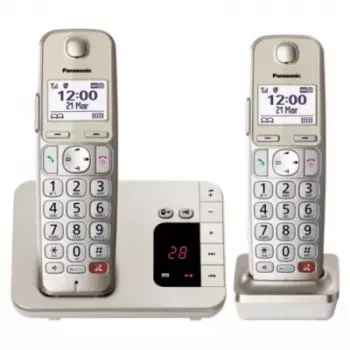 DECT telephone Panasonic KX-TGE262GN Wireless handset Caller ID