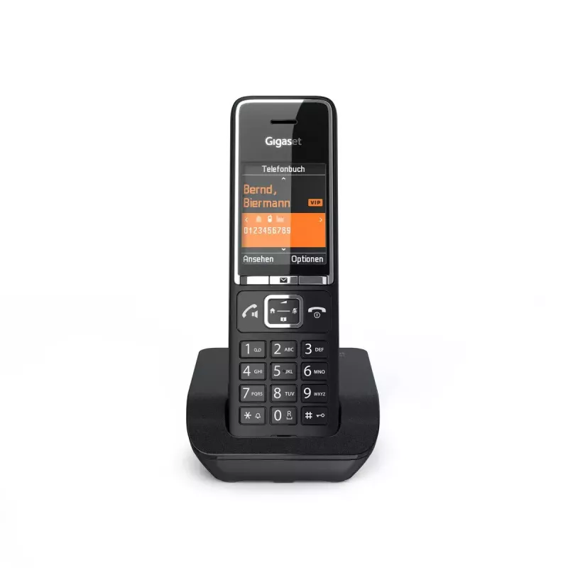 Analog telephone Gigaset COMFORT 550 Wireless handset Caller ID