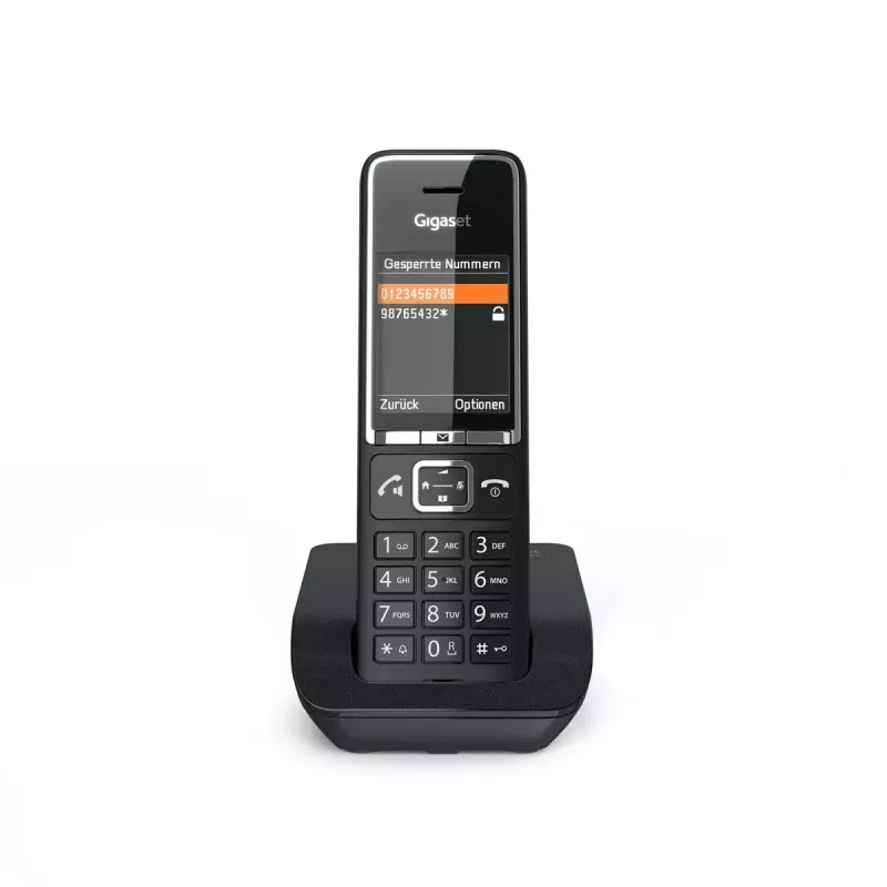 Analog telephone Gigaset COMFORT 550 Wireless handset Caller ID