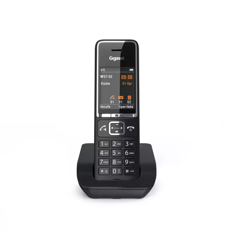 Analog telephone Gigaset COMFORT 550 Wireless handset Caller ID