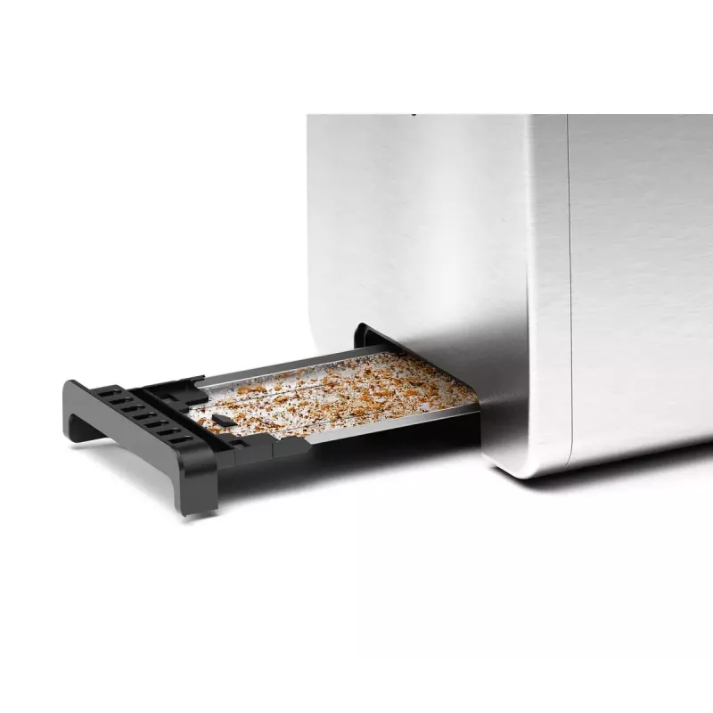 Bosch TAT5P420 toaster 2 slice(s) 970 W Black, Stainless steel
