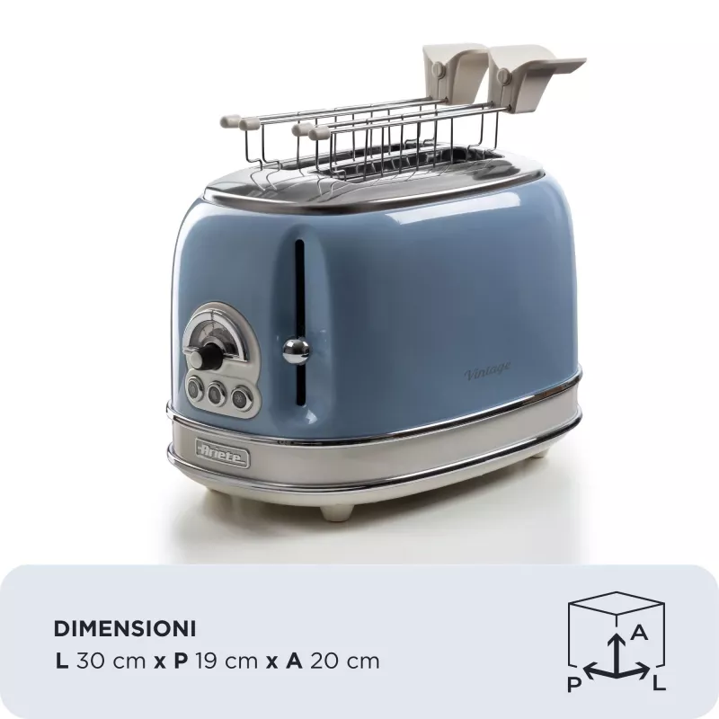 Electric Slicer Ariete 0155/05 2 Slice 810W Blue