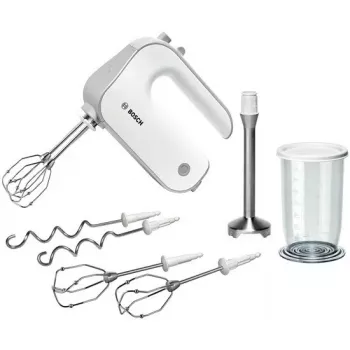 Bosch MFQ4075DE mixer Hand mixer 550 W Silver, White
