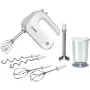 Bosch MFQ4075DE mixer Hand mixer 550 W Silver, White