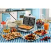 Ariete Waffle Maker, 700 W, Non-Stick Plates, Blue, Light Blue, 700 W, 700 W, 700 W, 210 mm, 250 mm