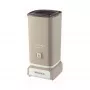 Ariete 2878 Vintage Milk Frother for Cappuccino, Tea, Hot and Cold Chocolate, Instant Drinks, 500 Watts, Pastel Light Beige Colour
