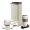 Ariete 2878 Vintage Milk Frother for Cappuccino, Tea, Hot and Cold Chocolate, Instant Drinks, 500 Watts, Pastel Light Beige Colour