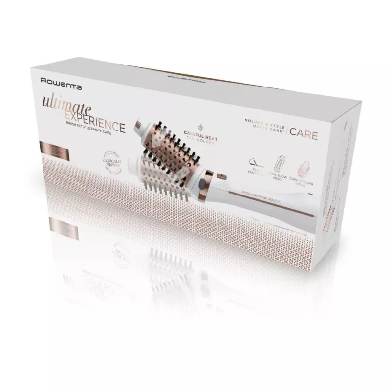 Rowenta Brush Activ Ultimate Care CF9720 Hot air brush Warm Copper, White 2 m