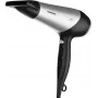 Grundig HD 6080 B hair dryer 2200 W Black, Silver
