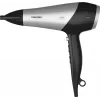 Grundig HD 6080 B hair dryer 2200 W Black, Silver