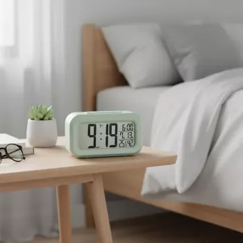 Hama RC 660 Digital alarm clock Mint colour