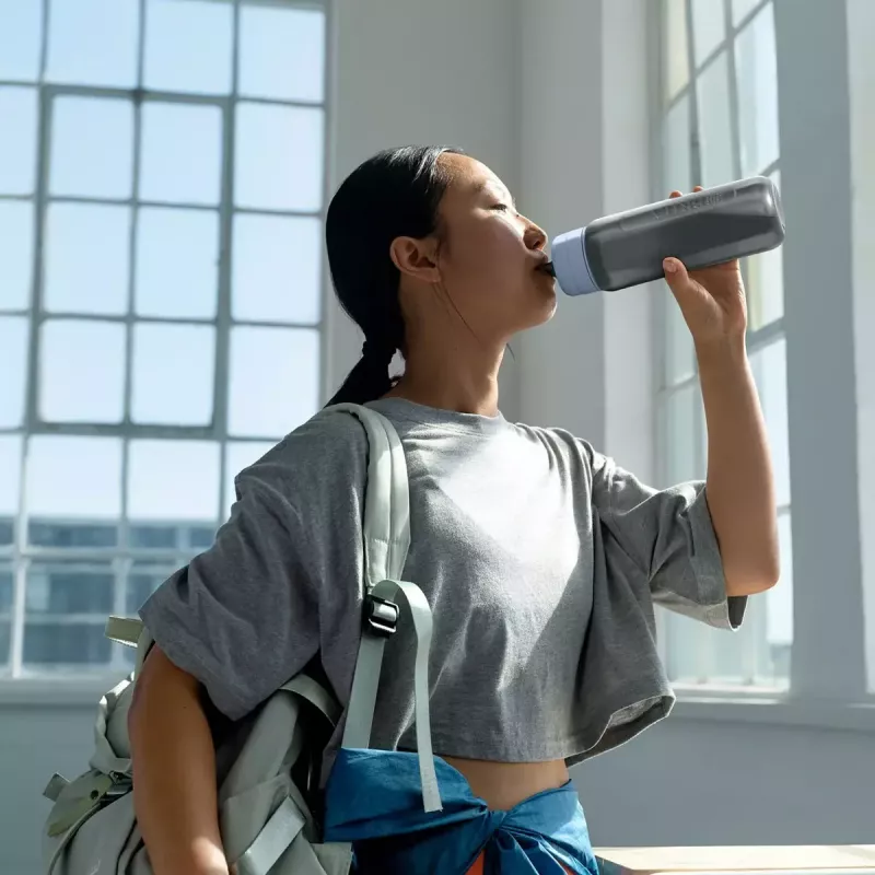 Water filtration bottle Brita 1052248 0.6 L Blue Grey