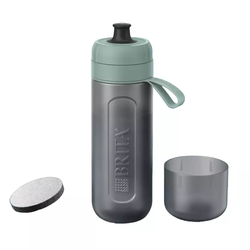 Water filtration bottle Brita 1052249 0.6 L Green Grey