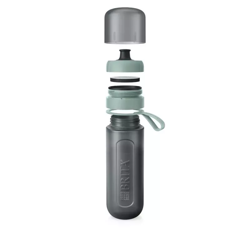 Water filtration bottle Brita 1052249 0.6 L Green Grey