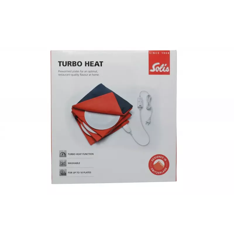 Hot Plate Solis Turbo Heat 90642 — tabletop electric hotplate, 2 heat settings
