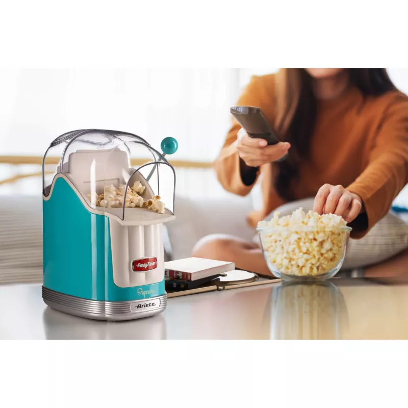 Ariete 2958/01 popcorn popper Blue, White 3 min 1100 W