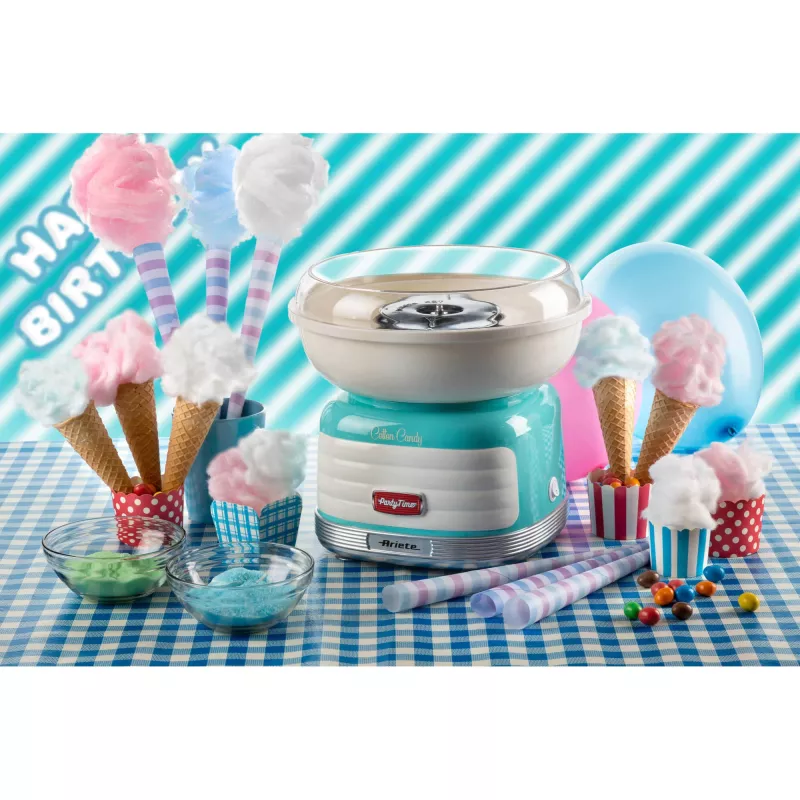 Candy Floss Maker Ariete 2973/01 Blue Silver White