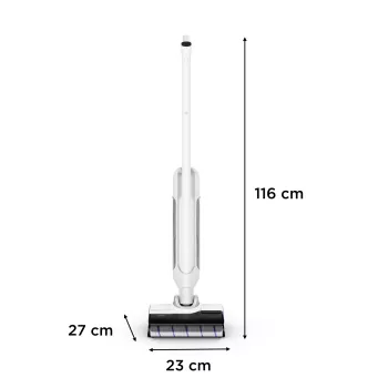 Rowenta X Clean 10 2-in-1 stick vacuum Battery Dry&wet Bagless 200 W Silver, White