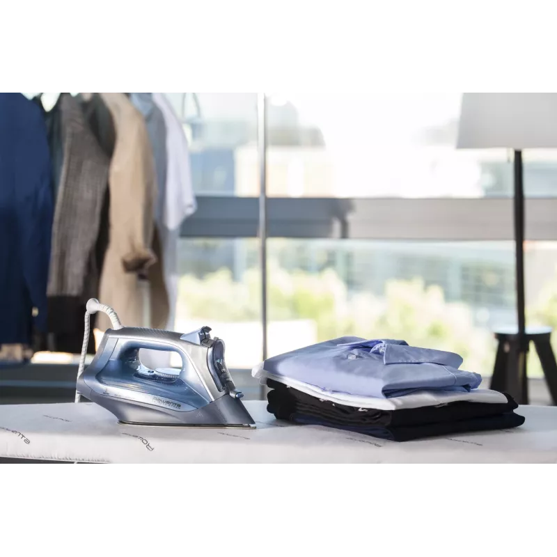 Rowenta DW4308 Steam iron Microsteam 300 Laser soleplate 2500 W Blue, White