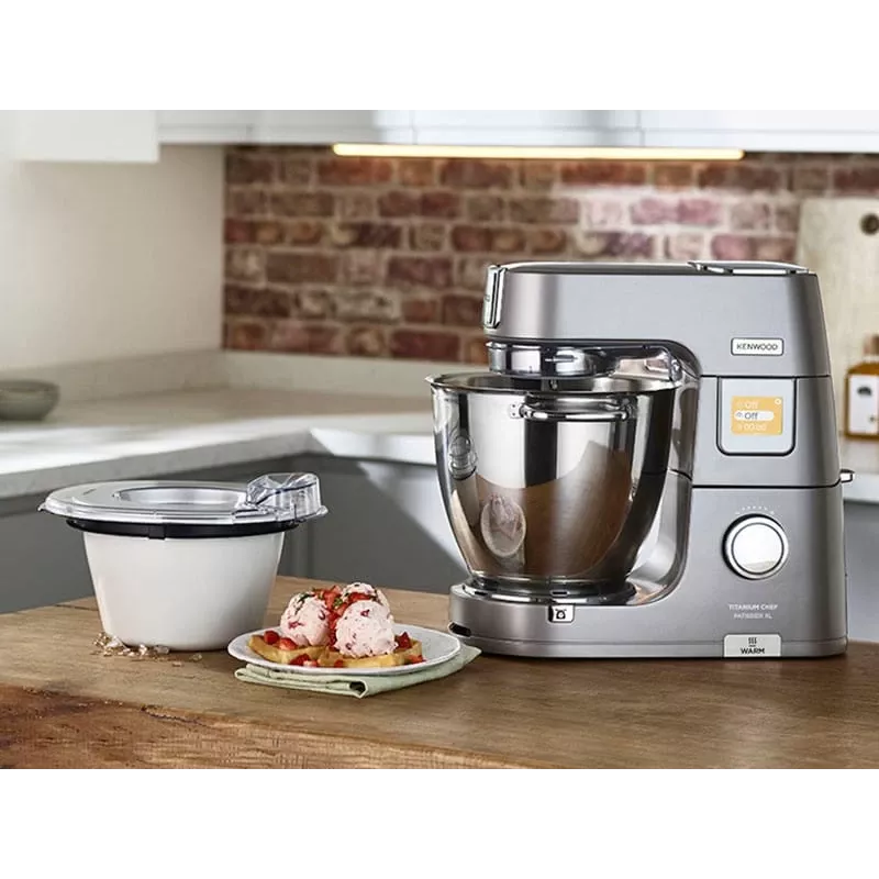 Ice cream maker accessory Kenwood KAX71.000WH - frozen dessert maker attachment