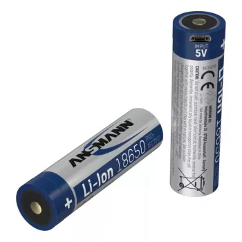 Rechargeable battery Ansmann 1307-0002 Lithium-Ion 18650