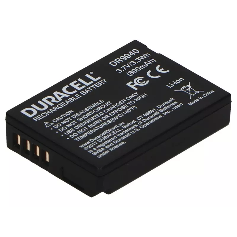 Duracell Camera Battery - replaces Panasonic DMW-BCG10 Battery