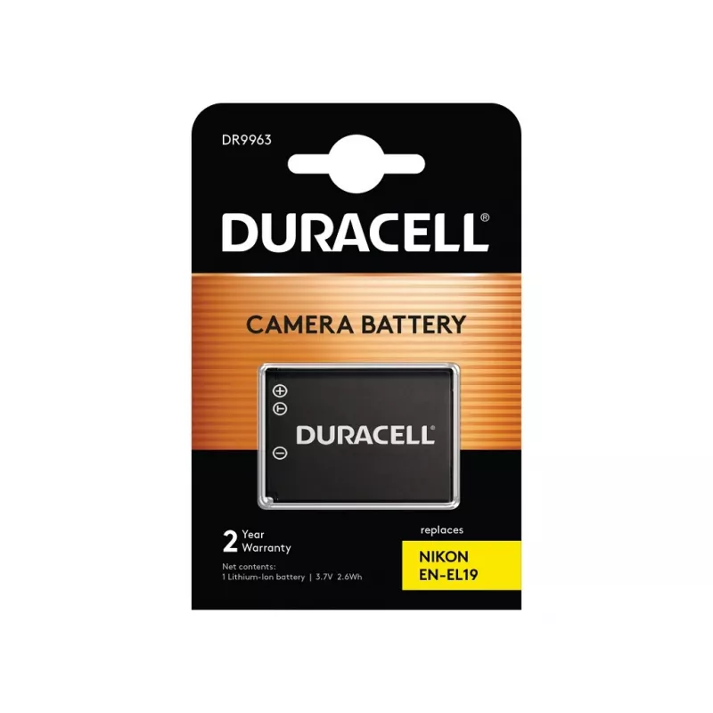 Duracell Camera Battery - replaces Nikon EN-EL19 Battery