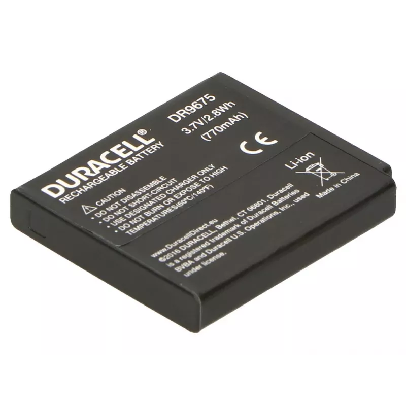Duracell Camera Battery - replaces Pentax D-LI68 Battery