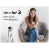 Conceptronic 3-Port 67W GaN USB PD Charger with USB-C Charging Cable, USB-C x 2, USB-A x 1, QC 3.0, PPS