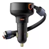 Baseus Enjoyment Pro 60W Car Charger USB Cable