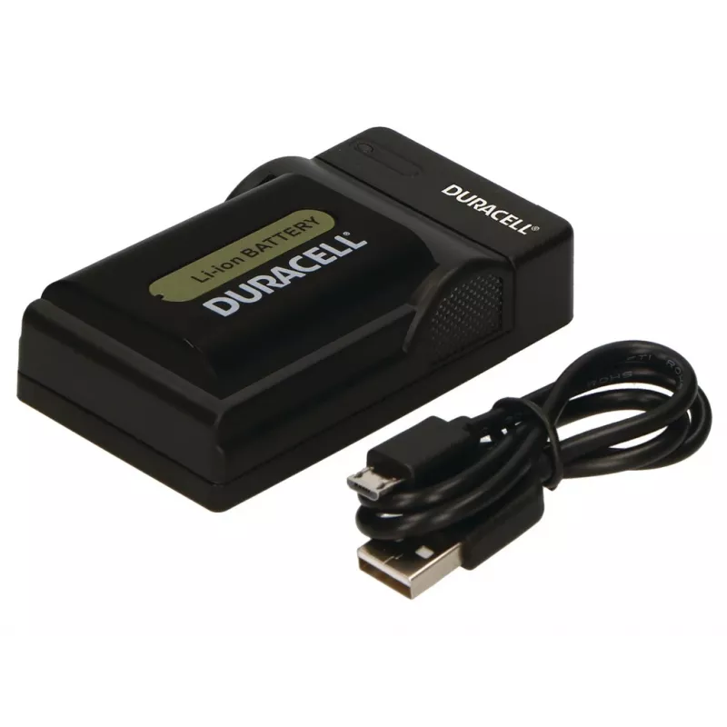 Duracell Digital Camera Battery Charger, USB, Indoor battery charger, Sony NP-FP50, 70, 90, 51, 71, 91, Black, 5 V, 5 V
