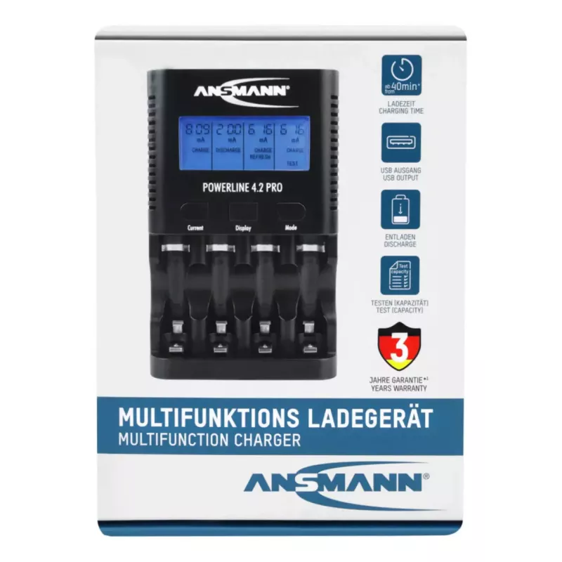 Battery Charger Ansmann Powerline 4.2 Pro