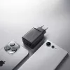Power Adapter Intenso W65ACC USB-A and USB-C ports black