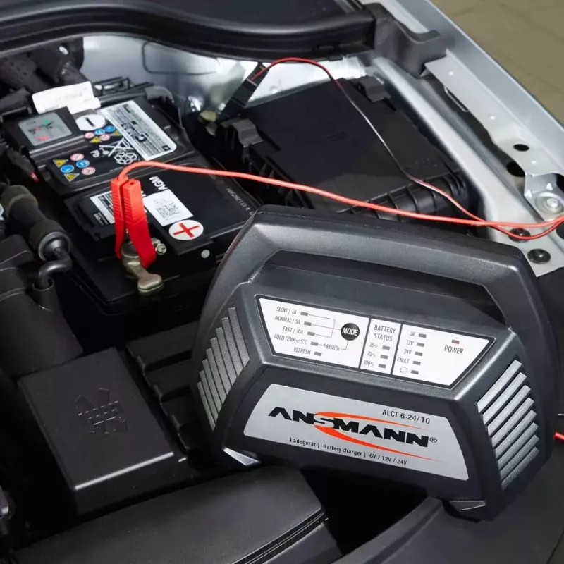 Charger Ansmann ALCT6-24/10 6/12/24 V Black