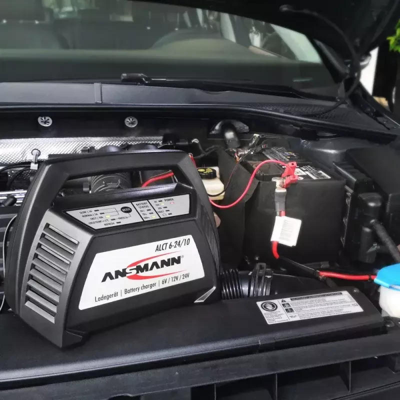 Charger Ansmann ALCT6-24/10 6/12/24 V Black