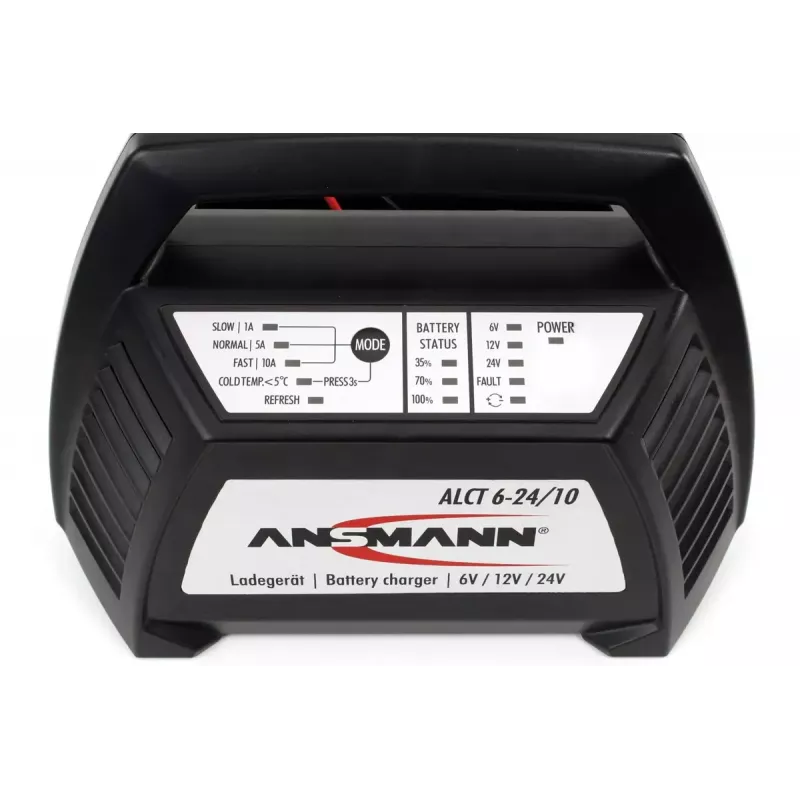 Charger Ansmann ALCT6-24/10 6/12/24 V Black