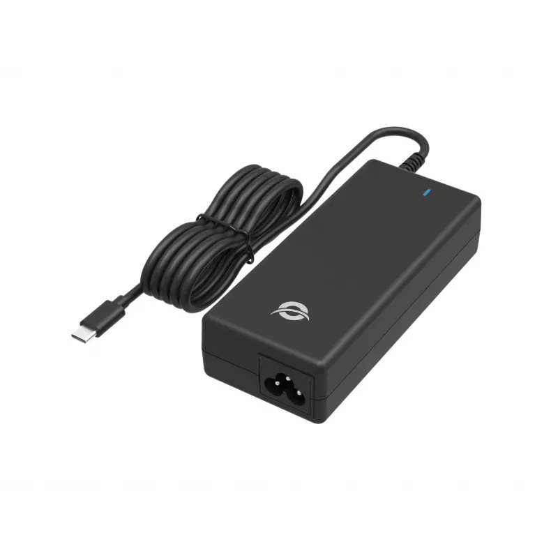 Conceptronic OZUL03BE 100W GaN Desktop USB PD Charger, Universal, Indoor, 100 - 240 V, 50 - 60 Hz, 100 W, 5 - 20 V