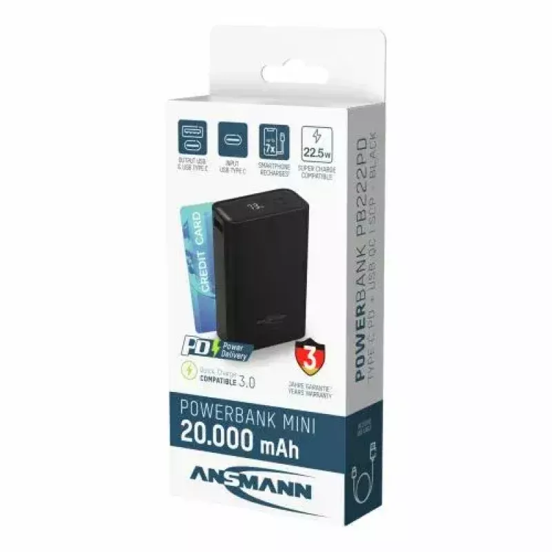 Portable Battery Ansmann PB222PD 20000 mAh